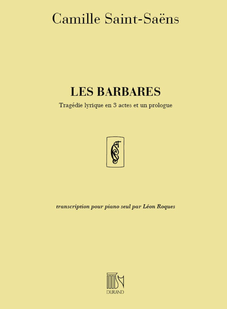 Les Barbares Piano